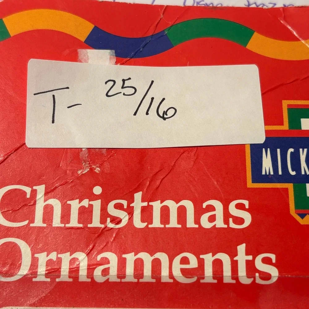 Disney Mickey Stuff for Kids Christmas Ornaments Kids OS Multi NEW Vintage Kit